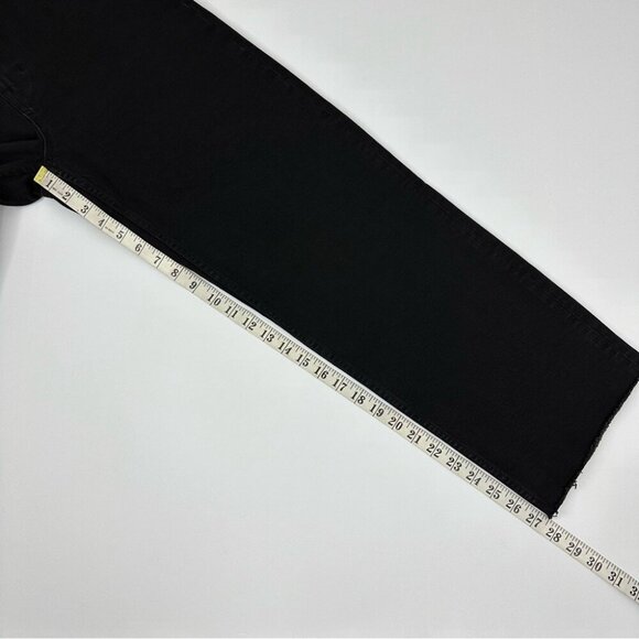 Everlane Women's NWT Coal Black The Way-High Raw Hem‎ Luxury Jean W30-32/L27.5 - Picture 9 of 10